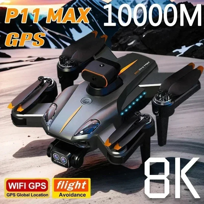 Pro Max Drone - 8K 5G GPS Professional HD Dual-Camera